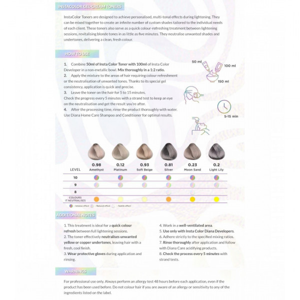 INSTACOLOR KIT (6 toners)